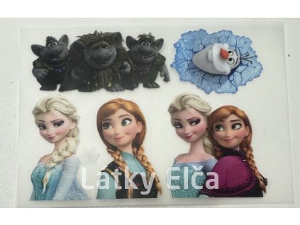 Nažehlovačka barevná frozen 2