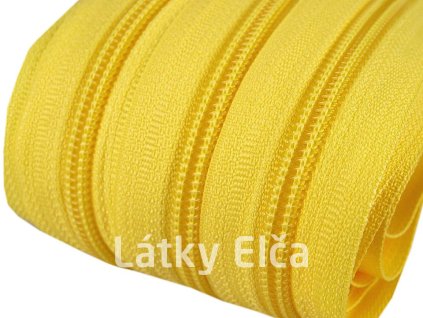 12088 1 zip spiralovy nekonecny pas 5mm zluta