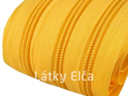 12091 1 zip spiralovy nekonecny pas 5mm oranzova