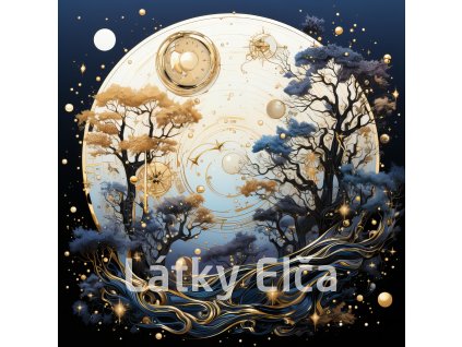 Midnight Blue Galaxies and Constellations5