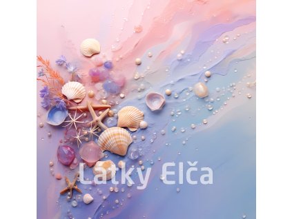 Panel kočárkovina - pláž pastelová 5