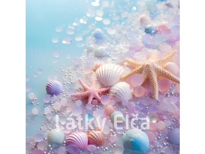 Panel kočárkovina - pláž pastelová 7