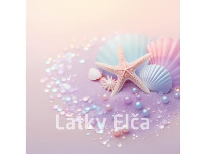 Panel kočárkovina - pláž pastelová 20