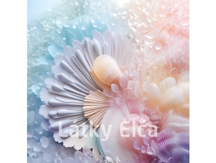 Panel kočárkovina - pláž pastelová 25