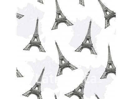 paříž na šedobílé 2000x2000