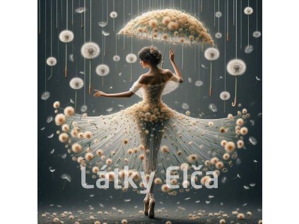 Panel kočárkovina - pampelišková dívka