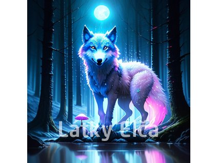 luminism wolf spirit by wlop greg rutkowski craola otherworldly wonderland mystical blue ic 301870824
