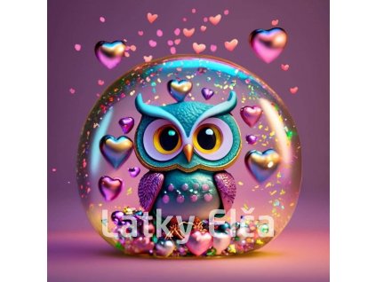 Panel kočárkovina - sova 3