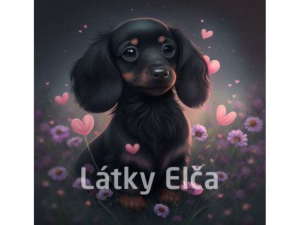 Panel kočárkovina - jezevčík