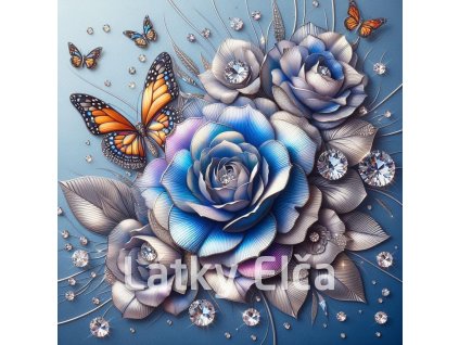 Panel kočárkovina - květ 4