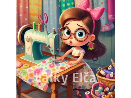 Panel bavlna - švadlenka 1