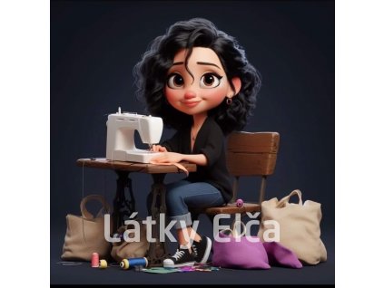 Panel bavlna - švadlenka 2