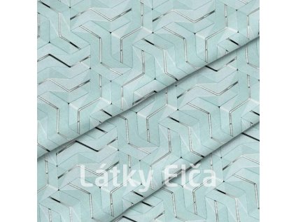 1855 kocarkovina geometrie jasne zelene