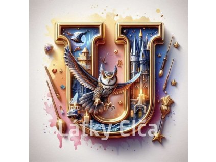 Panel kočárkovina - písmeno U bradavice