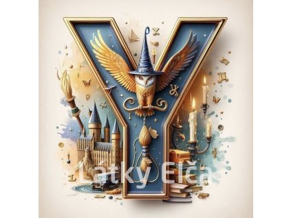 Panel kočárkovina - písmeno Y bradavice