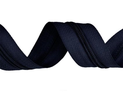2008 zip spiralovy nekonecny pas 5mm tmave modry