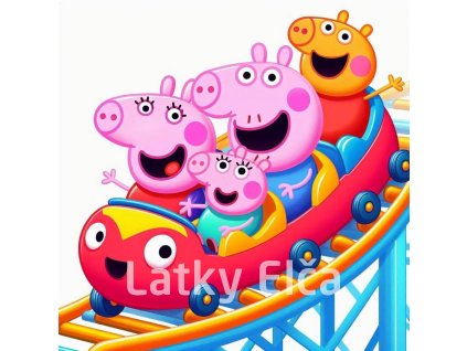 Panel kočárkovina - horská dráha 1