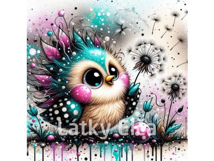 pták a pampeliška 2