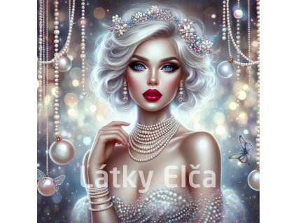 dáma a perlové šaty 3