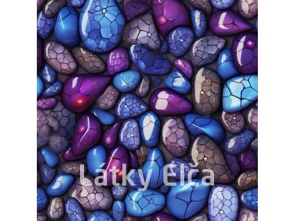 Purple Stones Seamless Pattern (22)