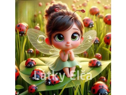 holčička a berušky