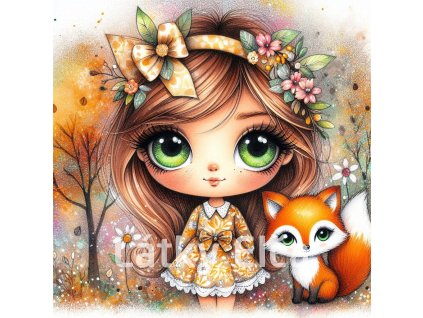 holčička s liškou 1