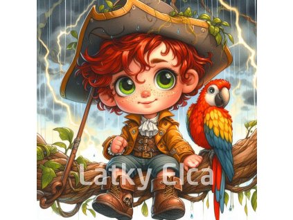 pirátík a papoušek 1