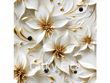 Glamorous White Pattern9
