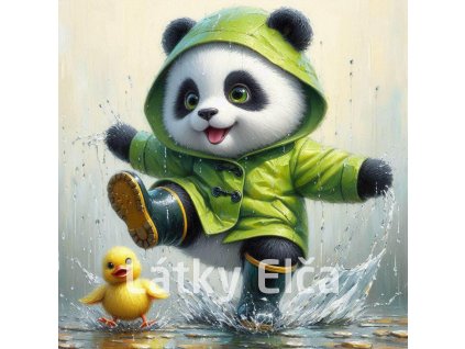 panda a kuřátko 2