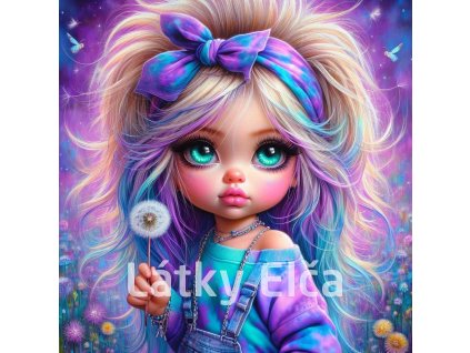 holčička s pampeliškou 2