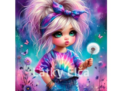 holčička s pampeliškou 3