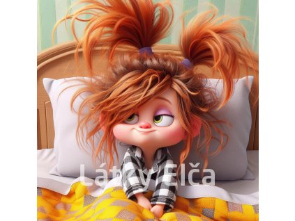 holčička v posteli 3