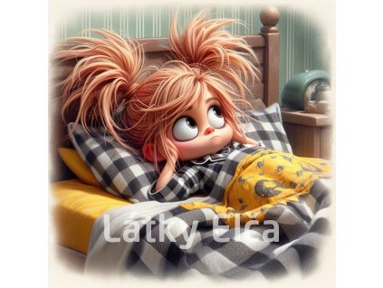 holčička v posteli 5