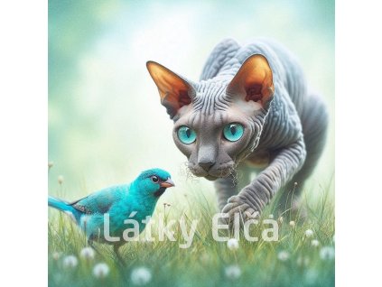 kočka a pták 5
