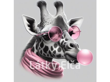 žirafa s bublinou 2