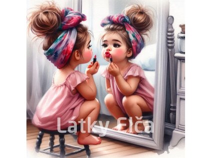 holčička u zrcadla 1