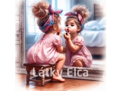 holčička u zrcadla 2