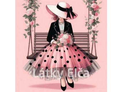 dáma na houpačce 1