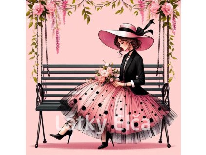 dáma na houpačce 2