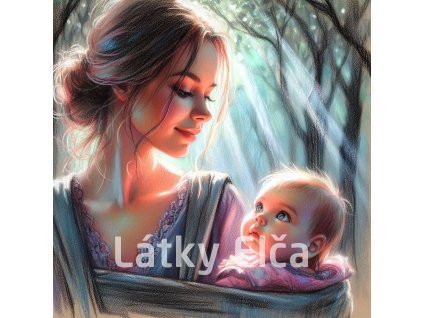 maminka a dítě v nosítku 3