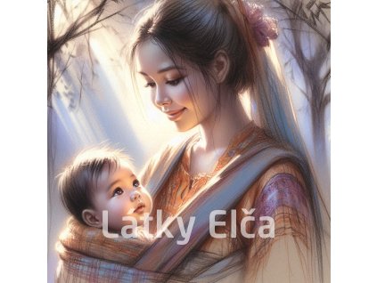 maminka a dítě v nosítku 4