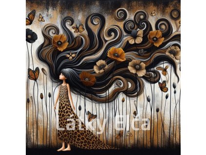 dívka a dlouhé vlasy 1