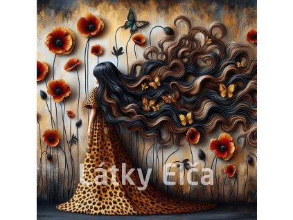 dívka a dlouhé vlasy 2