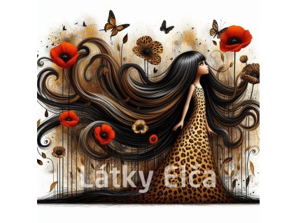 dívka a dlouhé vlasy 4