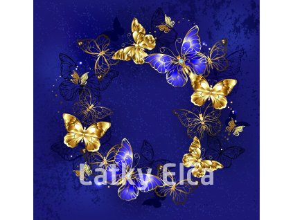 Round Dance of Sapphire Butterflies