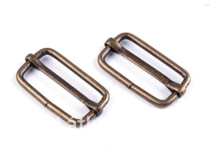 2872 posunovac na popruhy sire 25 mm staromosaz