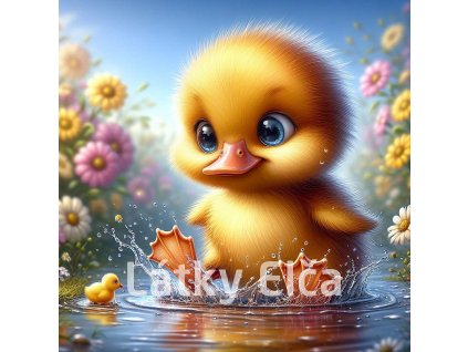 kuřátko ve vodě 7