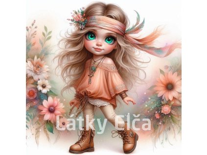 slečna s čelenkou 2