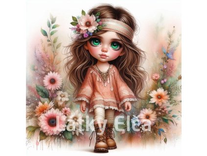 slečna s čelenkou 3