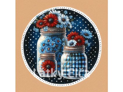 skleničky v kruhu 1